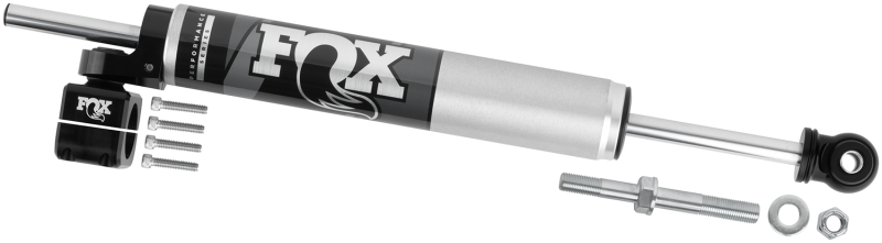FOX Hardware - Singles Fox 2007+ Jeep JK 8.2in 2.0 Tie Rod Clamp Steering Stabilizer