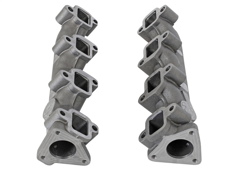 aFe Headers & Manifolds aFe Power BladeRunner Ported Ductile Iron Exhaust Manifold 01-16 GM Diesel Trucks V8-6.6L (td)