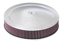 Load image into Gallery viewer, K&amp;N Engineering Air Filters - Direct Fit K&amp;N 14in Red Custom Air Cleaner Assembly - 5.125in ID x 14in OD x 2.75in H x 1.25in Drop Base