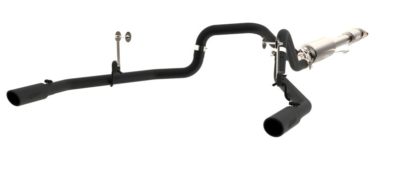 MBRP Catback MBRP 2015 Ford F-150 5.0L 3in Cat Back Dual Split Rear Exit Black Exhaust System