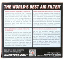 Load image into Gallery viewer, K&amp;N Engineering Air Filters - Universal Fit K&amp;N Universal Air Filter - 2-7/16in Flange x 3-1/2in OD x 4in Height
