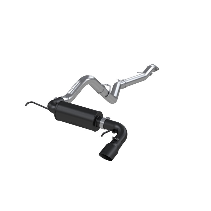 MBRP Catback MBRP 2021+ Ford Bronco 2.3L/2.7L EcoBoost 3in Black Aluminized Catback Exhaust