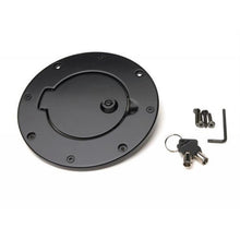 Load image into Gallery viewer, Rampage Fuel Caps Rampage 1997-2006 Jeep Wrangler(TJ) Billet Style Gas Cover - Black
