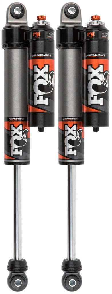 FOX Shocks and Struts Fox 20-Up GM 2500/3500 Performance Elite Series 2.5 Rear Adjustable Shocks 0-1in Lift