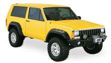 Load image into Gallery viewer, Bushwacker Fender Flares Bushwacker 84-01 Jeep Cherokee Cutout Style Flares 4pc Fits 2-Door Sport Utility Only - Black