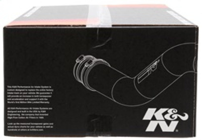 K&N Engineering Cold Air Intakes K&N 11-12 Ford Fiesta 1.6L L4 Silver Typhoon Performance Intake