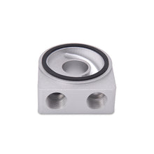 Load image into Gallery viewer, Mishimoto Oil Filter Blocks Mishimoto Silver M20 Oil Sandwich Plate