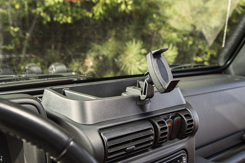 Rugged Ridge Dash & Interior Trim Rugged Ridge Dash Multi-Mount W/Phone Holder 97-06 Jeep Wrangler