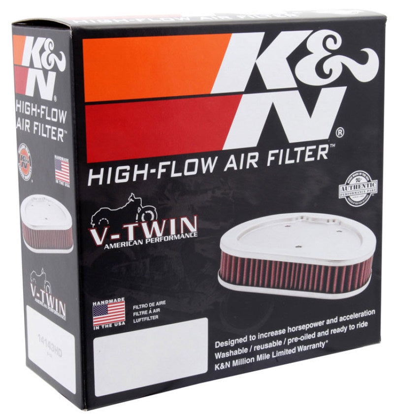 K&N Engineering Air Filters - Drop In K&N Custom Air Filter 6.25in OS Width / 9.688in OS Length / 2.188in Height