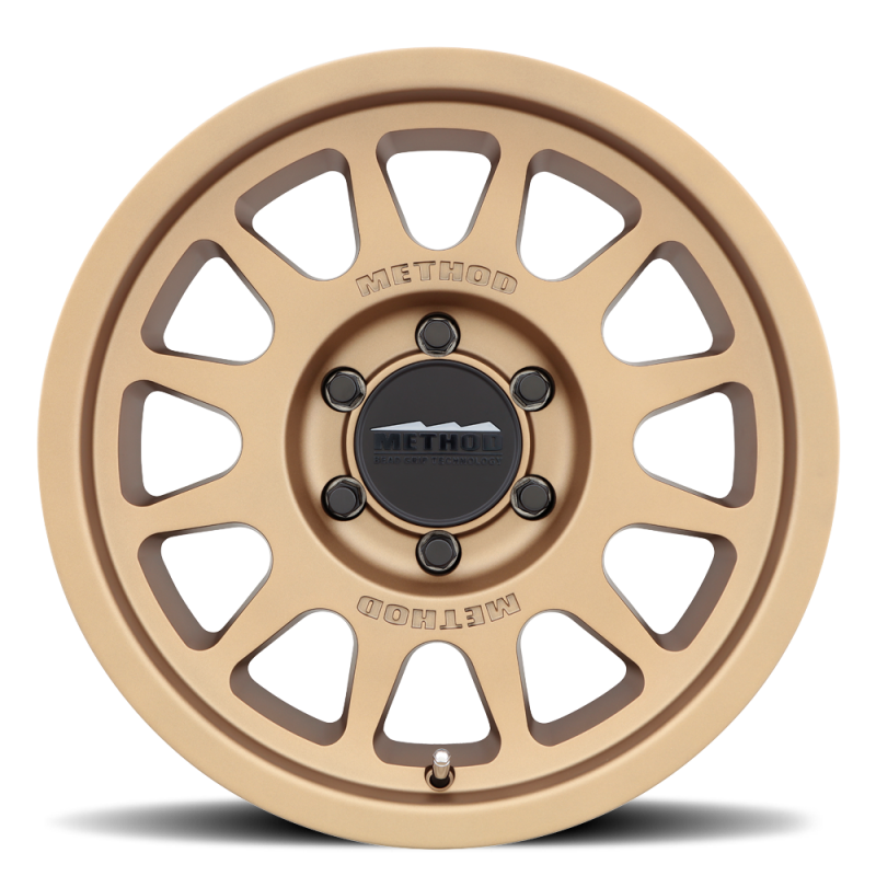 Method Wheels Wheels - Cast Method MR703 17x8.5 0mm Offset 6x5.5 106.25mm CB Method Bronze Wheel