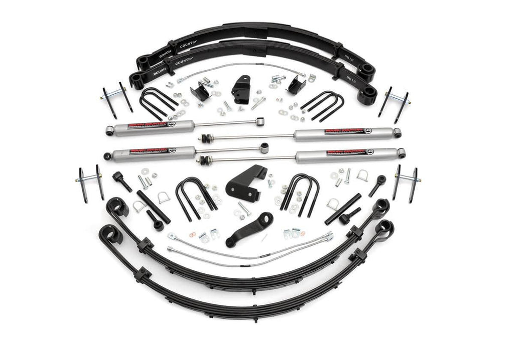 Rough Country Lift Kits 6 Inch Jeep Suspension Lift Kit Manual Steering 87-95 Wrangler YJ Rough Country - 622M.20