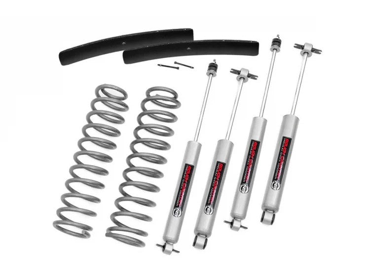 Rough Country Lift Kits 3 Inch Jeep Suspension Lift Kit 86-92 Jeep Comanche MJ Rough Country - 62530