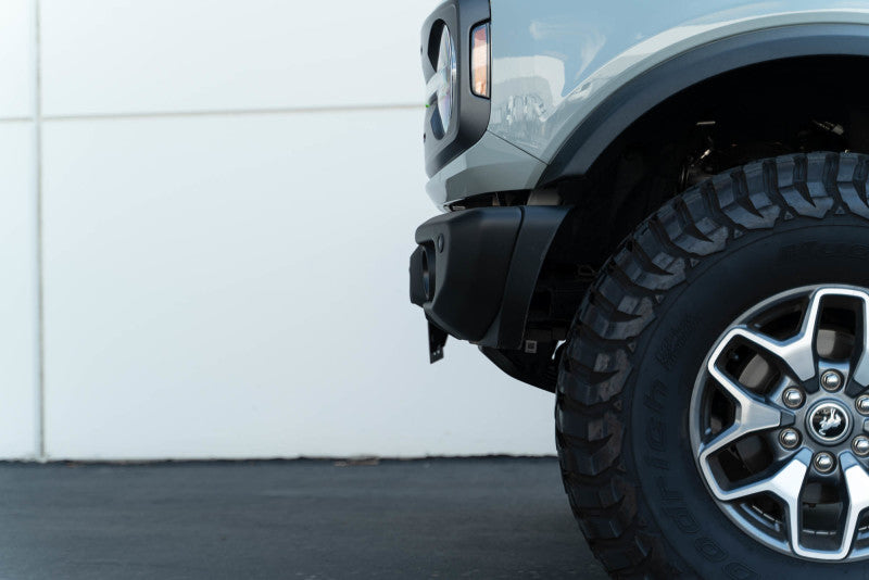 DV8 Offroad License Plate Relocation DV8 Offroad 21-23 Ford Bronco Capable Bumper Front License Plate Mount