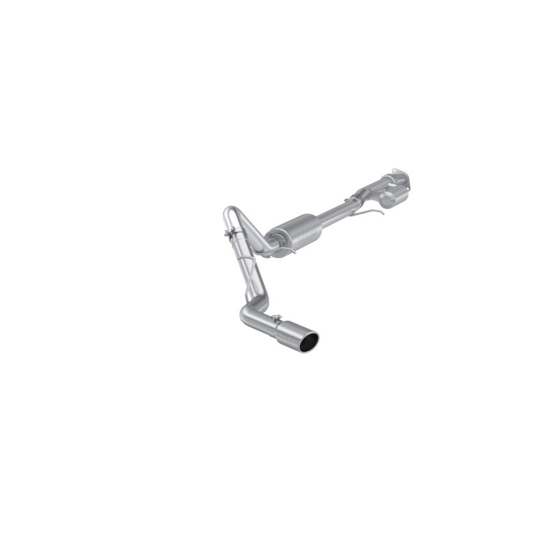 MBRP Axle Back MBRP 19-24 GM 1500 Silverado/Sierra 2.7L Alum. Steel 3 Cat-Back w/ Single Side 4in Single Wall Tip