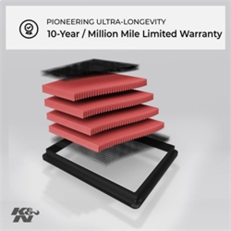 K&N Engineering Air Filters - Drop In K&N 89-95 Toyota PickUp 2.4L / 95-04 Tacoma 2.4/2.7L Drop In Air Filter