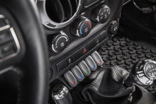 Load image into Gallery viewer, Rugged Ridge Dash &amp; Interior Trim Rugged Ridge Lower Console Switch Panel 11-18 Jeep Wrangler JK/JKU