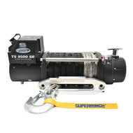 Superwinch Winches Superwinch 9500 LBS 12V DC 3/8in x 80ft Synthetic Rope Tiger Shark 9500 Winch