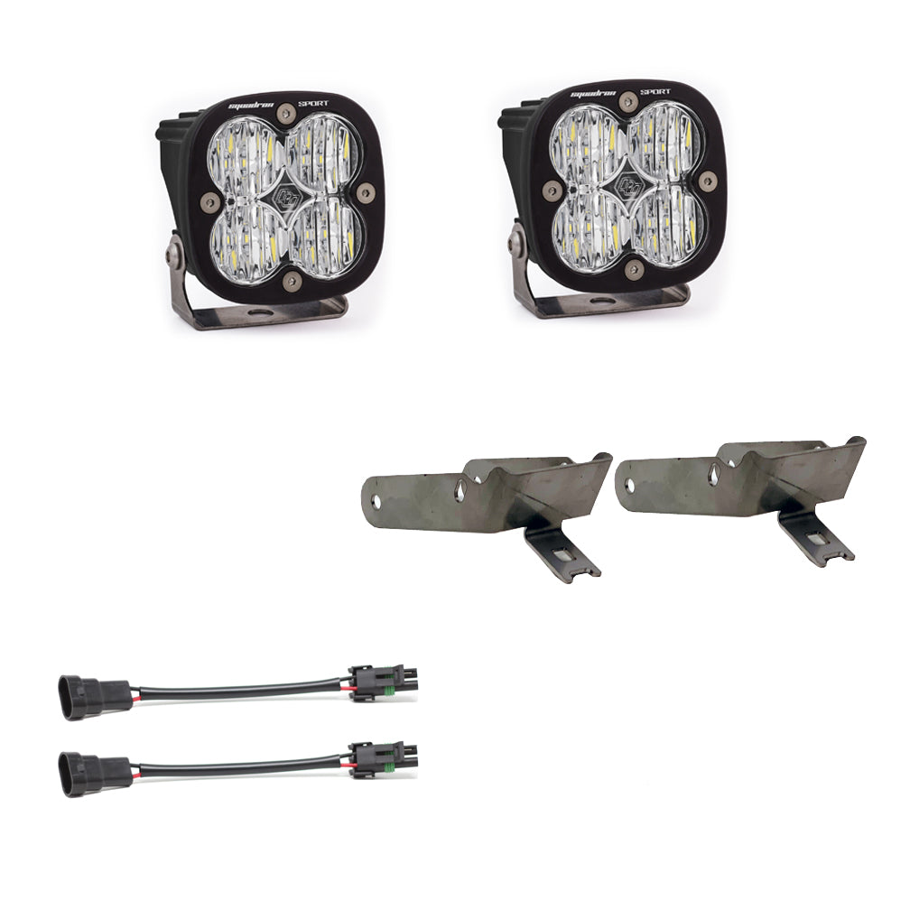 Baja Designs Fog Lights Super Duty Fog Lights Squadron Sport Super Duty 99-10 Super Duty Fog Pocket Kit Baja Designs - 630817