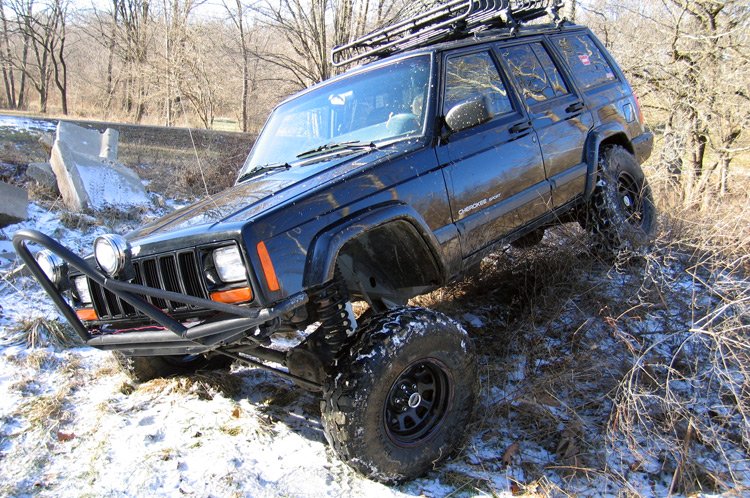 Rough Country Lift Kits 4.5 Inch Jeep X-Series Suspension Lift System 84-01 Cherokee XJ Rough Country - 63330