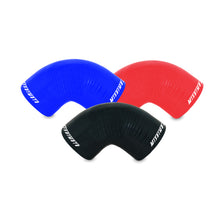 Load image into Gallery viewer, Mishimoto Silicone Couplers &amp; Hoses Mishimoto 2.5 Inch Black 90 Degree Coupler