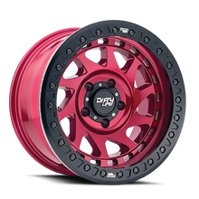 Load image into Gallery viewer, Dirty Life Wheels - Cast Dirty Life 9313 Enigma Race 17x9 / 6x139.7 BP / -38mm Offset / 106mm Hub Crimson Candy Red Wheel
