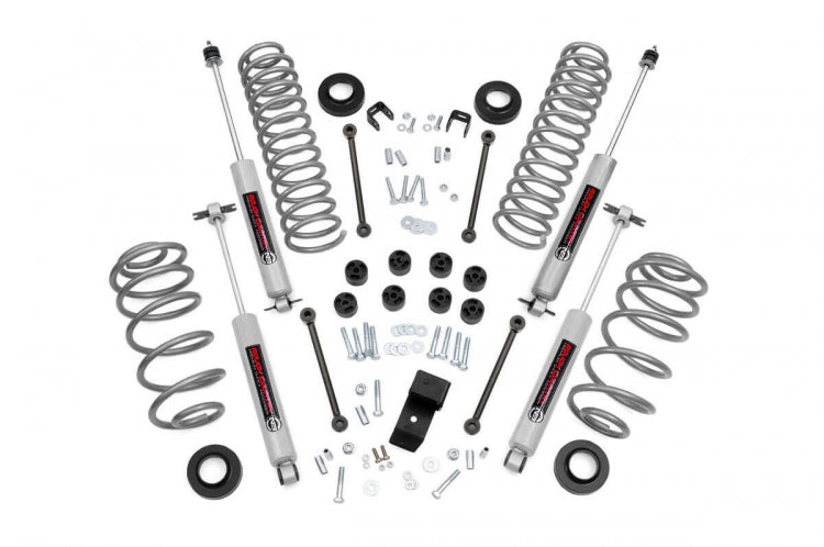 Rough Country Lift Kits 3.25 Inch Jeep Suspension Lift Kit 6 Cyl 97-02 4WD Jeep Wrangler TJ Rough Country - 642.20