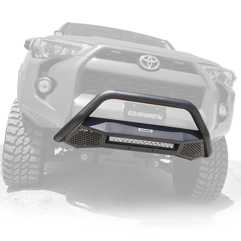 Go Rhino Bull Bars RC4 LR Frame - 2in - Textured Black