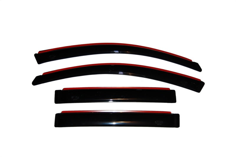 AVS Wind Deflectors AVS 04-08 Chrysler Pacifica Ventvisor In-Channel Front & Rear Window Deflectors 4pc - Smoke