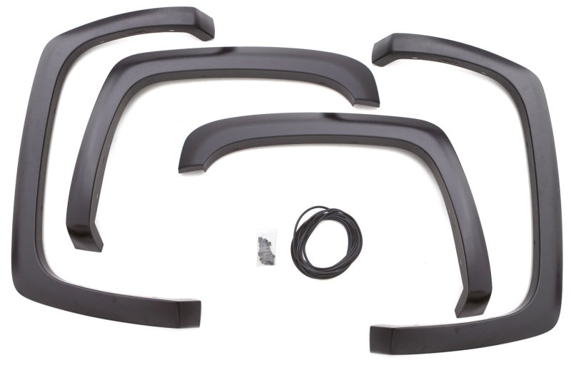 LUND Fender Flares Lund 07-13 Chevy Silverado 1500 SX-Sport Style Smooth Elite Series Fender Flares - Black (4 Pc.)