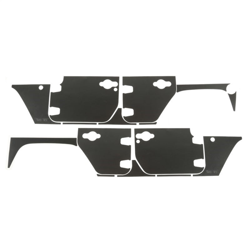 Rugged Ridge Body Armor & Rock Rails Rugged Ridge Magnetic Protection Panel kit 4-Dr07-18 Jeep Wrangler