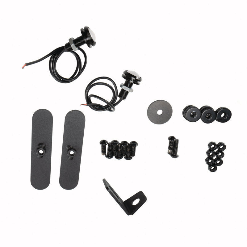 Rugged Ridge Fenders Rugged Ridge HD Steel Tube Fenders Full Set Black 18-19 JL