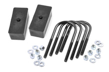 Load image into Gallery viewer, Rough Country U Bolts 2 Inch Block and U-Bolt Kit 05-10 Ford Super Duty 2WD/4WD Rough Country - 6557