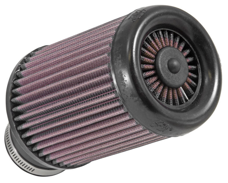 K&N Engineering Air Filters - Universal Fit K&N Filter Universal X Stream Clamp-On 2.438in Flange ID x 4.5in Base OD x 4in Top OD x 6.563in H