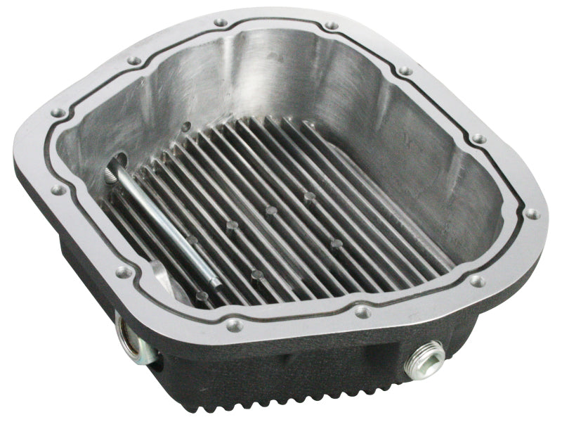 aFe Diff Covers aFe Power Rear Differential Cover (Machined) 12 Bolt 9.75in 11-13 Ford F-150 EcoBoost V6 3.5L (TT)