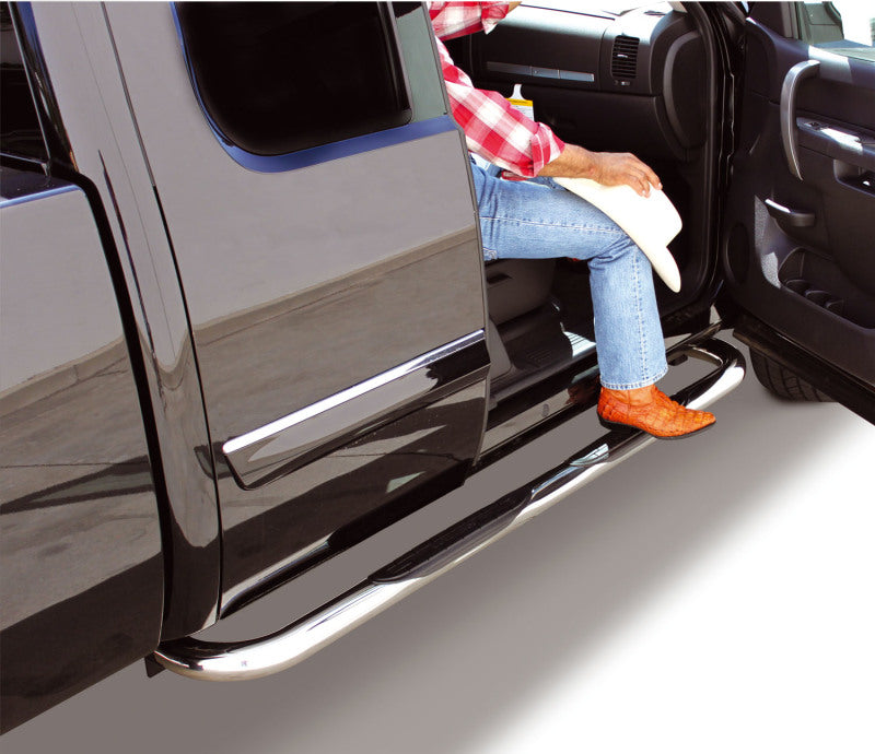 Go Rhino Side Steps Go Rhino 80-98 Ford F Series 4000 Series SideSteps - Cab Length - SS
