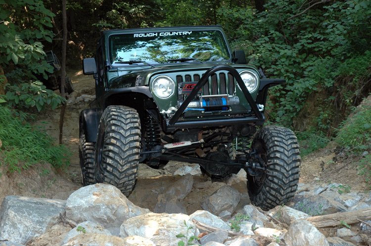 Rough Country Lift Kits 4 Inch Jeep X-Series Suspension Lift Kit 97-06 Wrangler TJ Rough Country - 66130