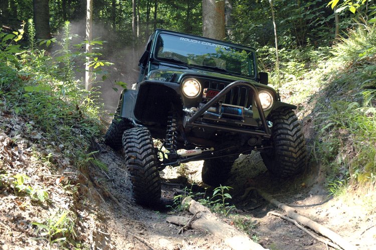 Rough Country Lift Kits 6 Inch Jeep X-Series Suspension Lift Kit 97-06 Wrangler TJ Rough Country - 66220