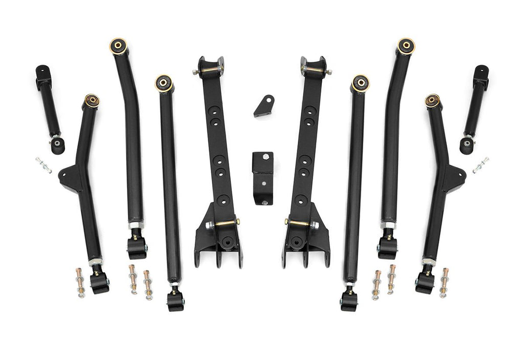 Rough Country Long Arm Upgrade Kits 4-6 Inch Jeep Long Arm Upgrade Kit 97-06 Wrangler TJ Rough Country - 66300U