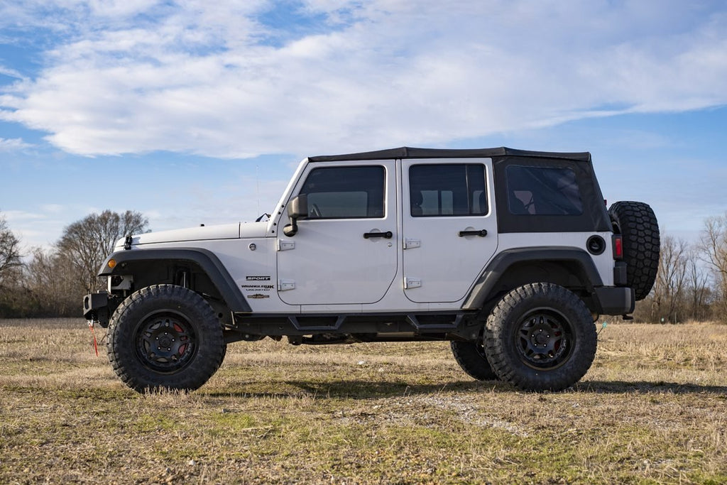 Rough Country Lift Kits 3.25 Inch Jeep Suspension Lift Kit w/Vertex Shocks 07-18 Wrangler JK Unlimited Rough Country - 66950