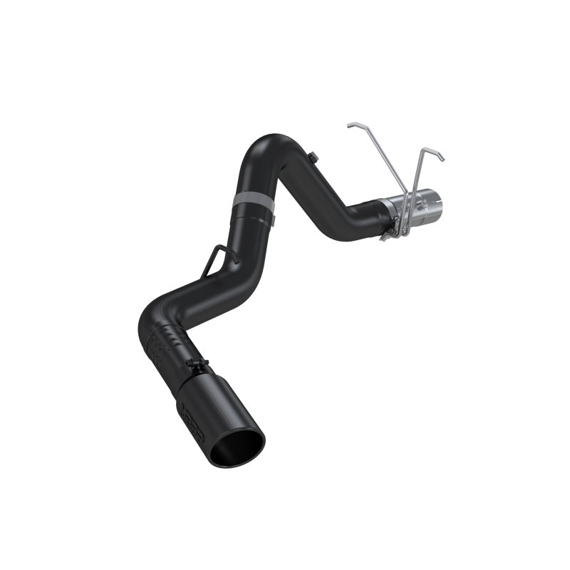 MBRP DPF Back MBRP 11-15 Chev/GMC 2500/3500 4in Filter Back Single Side Black Coated