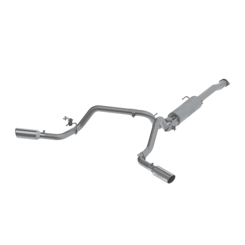 MBRP Catback MBRP 2016 Toyota Tacoma 3.5L EC/CC Cat Back Dual Split Exit T409 Exhaust