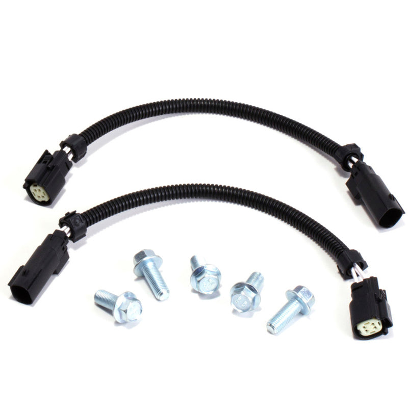 BBK Gauge Components BBK 2015 Mustang GT V6 6-Pin Front O2 Sensor Wire Harness Extensions 12 (pair) And Bolt Kit