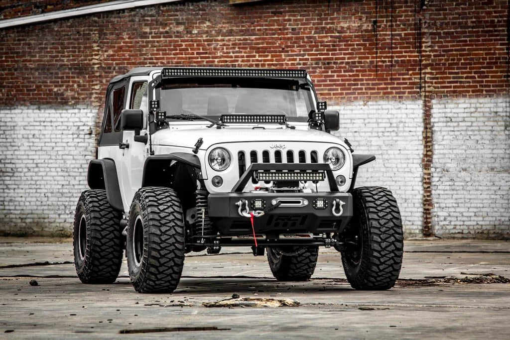 Rough Country Lift Kits 4 Inch Jeep X-Series Suspension Lift Kit Vertex 07-18 Wrangler JK Rough Country - 67350