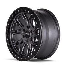 Load image into Gallery viewer, Dirty Life Wheels - Cast Dirty Life 9303 DT-1 17x9/5x127 BP/-12mm Offset/78.1mm Hub Matte Gunmetal Wheel - Beadlock