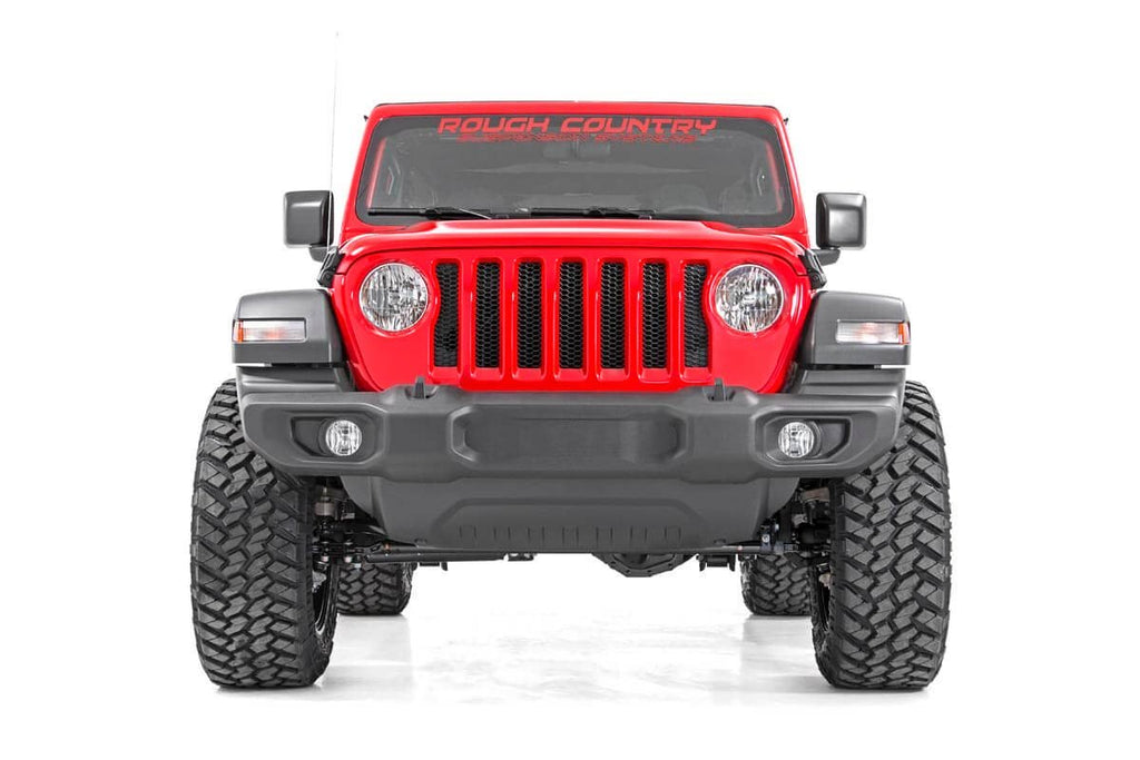 Rough Country Lift Kits 2.5 Inch Jeep Suspension Lift Kit Springs & Vertex Shocks 18-20 Wrangler JL Rough Country - 67750
