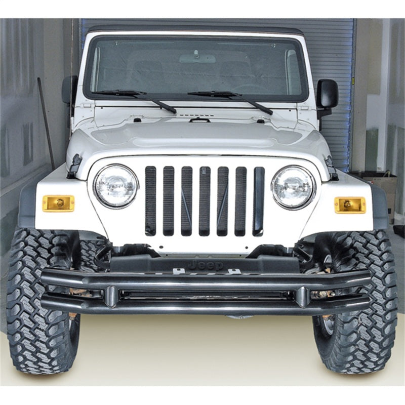 Rugged Ridge Bumper Accessories Rugged Ridge 3in Double Tube Bumper 76-06 Jeep CJ / Jeep Wrangler