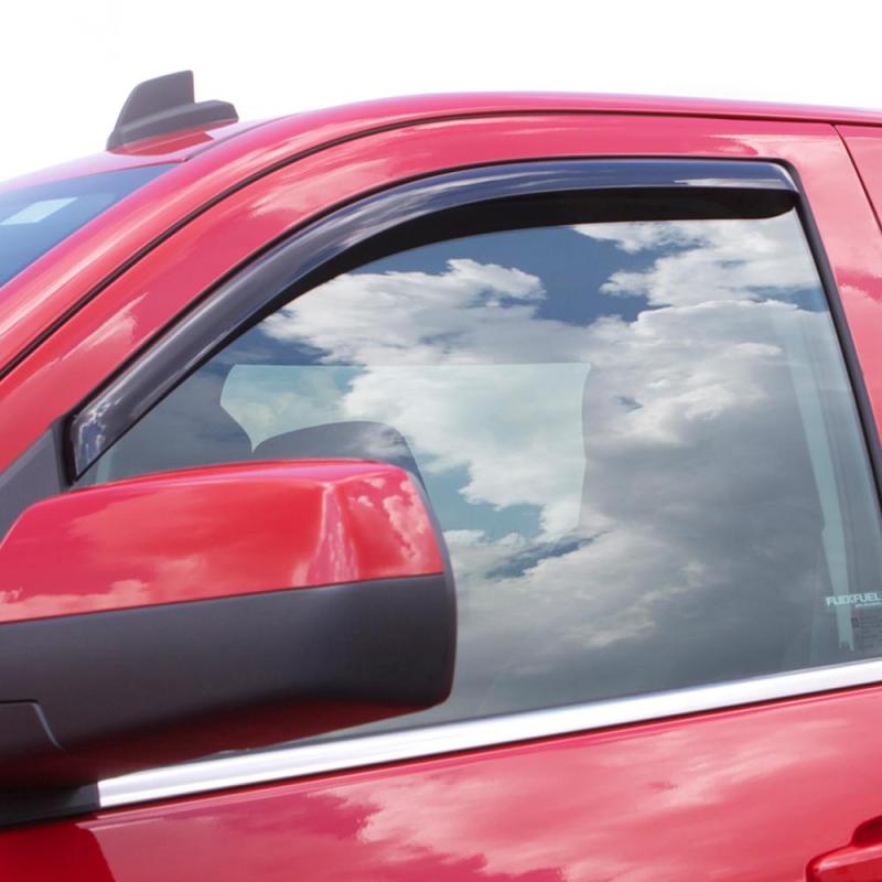 AVS Wind Deflectors AVS 07-13 Chevy Silverado 1500 Standard Cab Ventvisor In-Channel Window Deflectors 2pc - Smoke