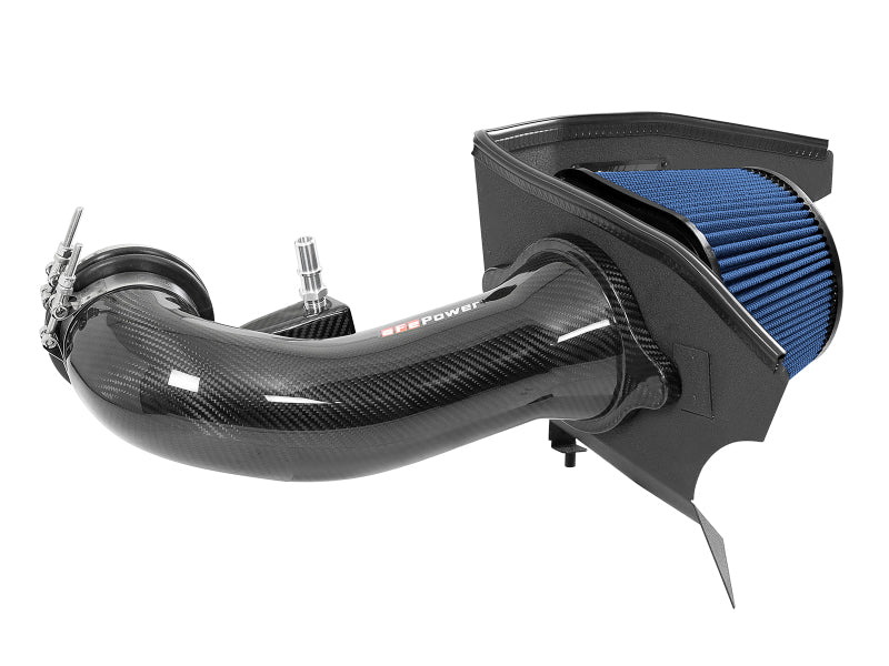 aFe Cold Air Intakes aFe 19-20 GM Trucks 5.3L/6.2L Track Series Carbon Fiber Cold Air Intake System With Pro 5R Filters
