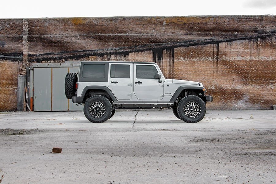 Rough Country Lift Kits 4 Inch Jeep Suspension Lift Kit Vertex 07-18 Wrangler JK Unlimited Rough Country - 68150