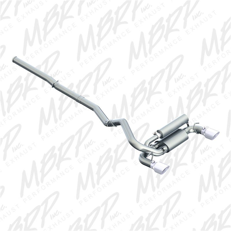 MBRP Catback MBRP 2016+ Ford Focus RS 3in Dual Outlet Cat-Back Exhaust T409 SS